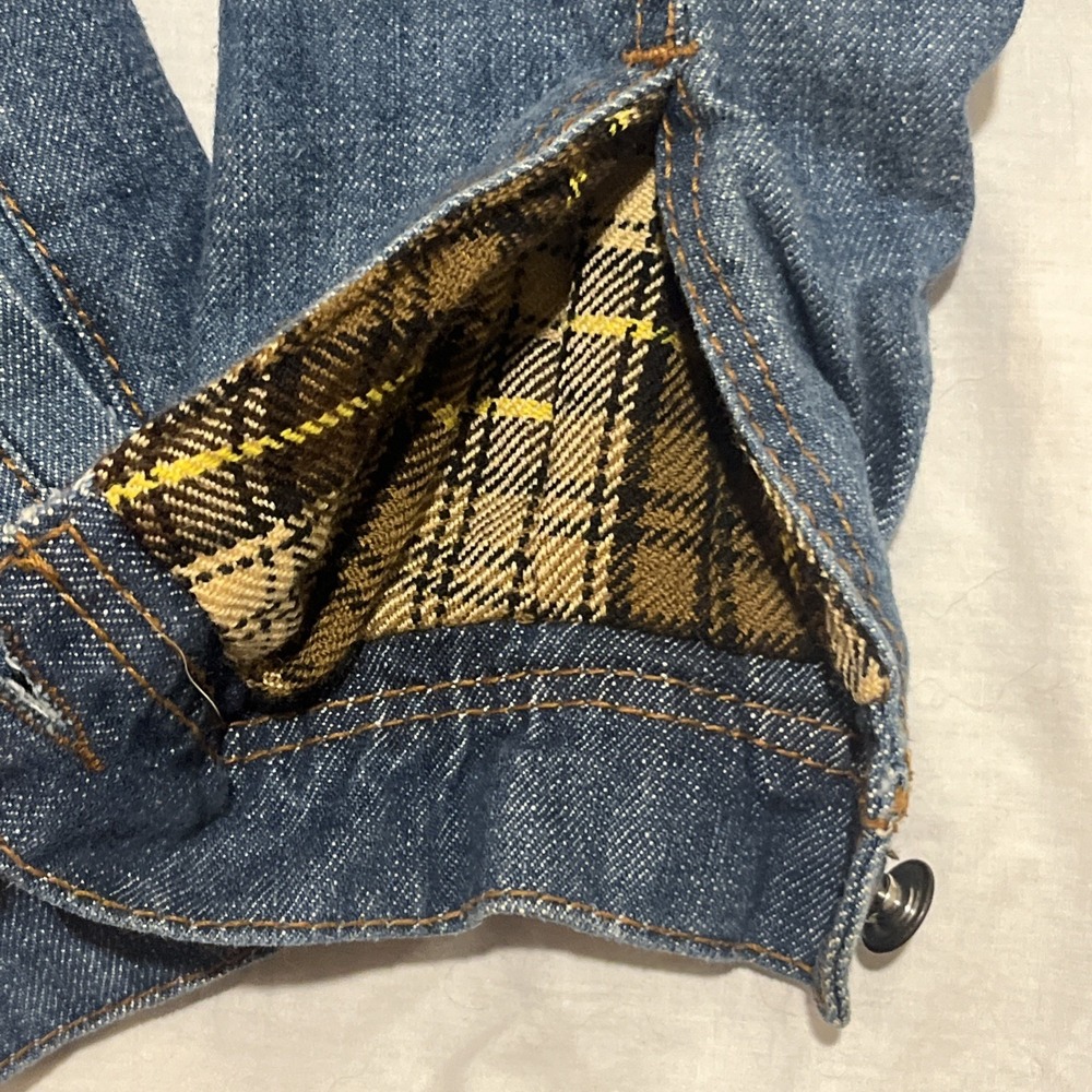 Sts Ranchwear Womens Denim Jacket W/Leather Collar Dolly II - Picture 3 of 11